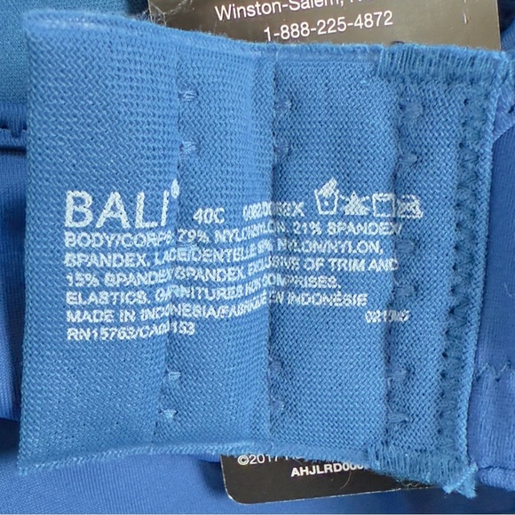 Bali Passion for Comfort Back Smoothing Bra 40C - Picture 7 of 10